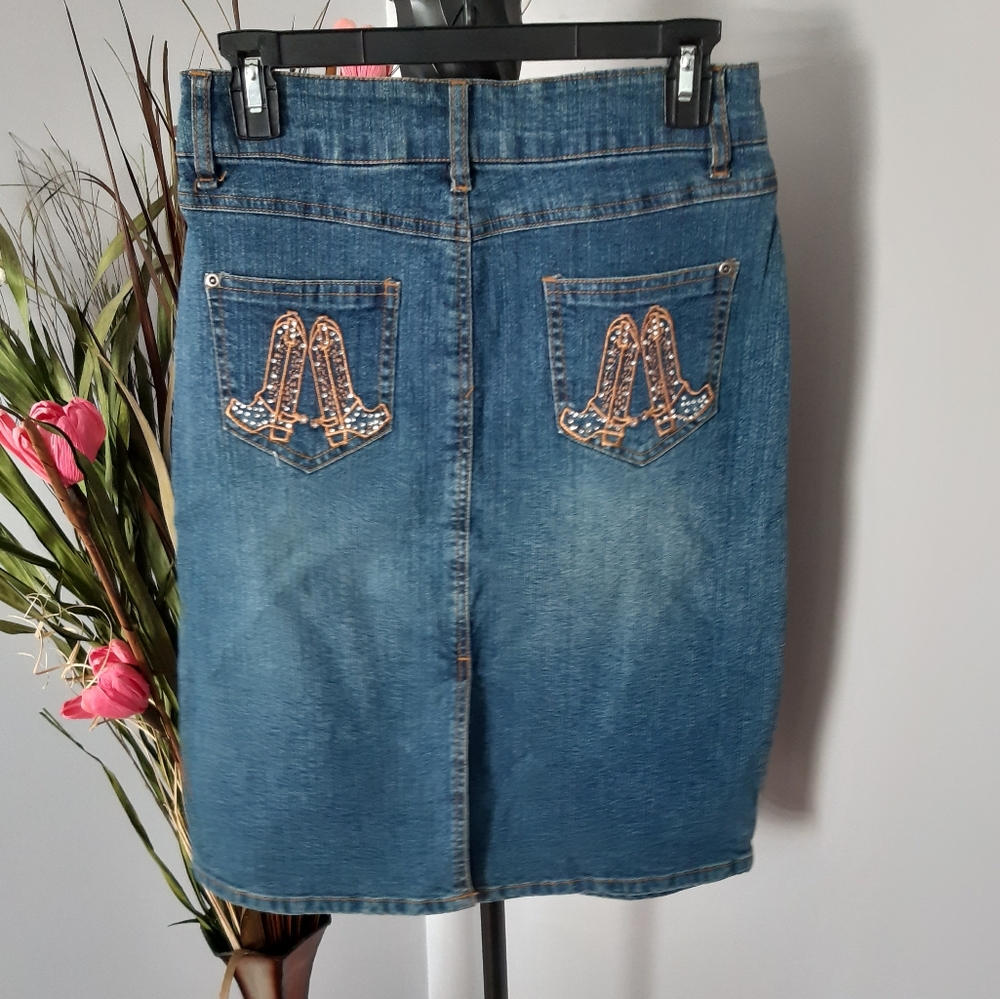 Jean Skirt